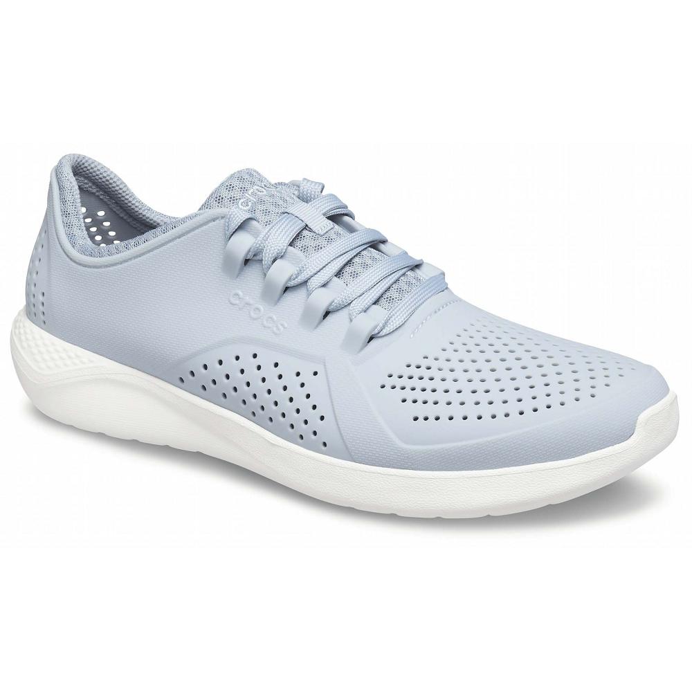 Grey Men's Crocs LiteRide™ Pacer Sneakers | NZ 1302WNBY